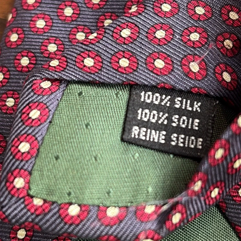 Amherst‎ and Brock Silk Neck Tie Italian Polka Dot